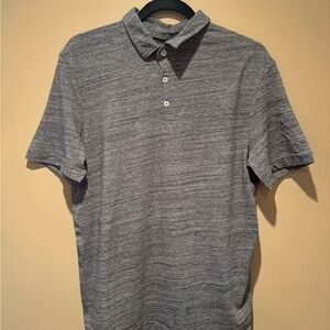 H&M Gray Polo Shirt Classic Design Short Sleeves